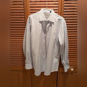 Men's Thomas Pink  Dress Shirt blue